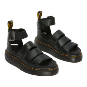 ⁦Dr. Martens Clarissa II Quad Black Aunt Sally סנדלי פלטפורמה לנשים⁩ – תמונה ⁦12⁩