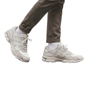 סניקרס יוניסקס ASICS Gel-NYC Cream Cement Grey – שילוב מושלם בין רטרו לחדשנות אורבנית – תמונה 16