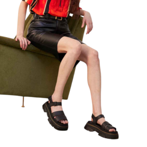 ⁦Dr. Martens Mattison 3S Sandal Black סנדלי נשים⁩ – תמונה ⁦6⁩