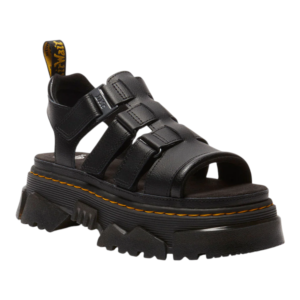 ⁦Dr. Martens Mattison 3S Sandal Black סנדלי נשים⁩ – תמונה ⁦1⁩