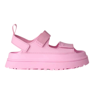 ⁦סנדלי נשים UGG GoldenGlow Hummingbird – סנדלי פלטפורמה ירוקים בעיצוב יוקרתי ונוחות מקסימלית⁩ – תמונה ⁦4⁩