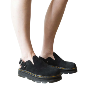 ⁦Dr. Martens ZebZag Mule Black כפכפי יוניסקס⁩ – תמונה ⁦9⁩