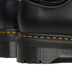 ⁦Dr. Martens 1461 Quad 3 Eye Shoe Polished Smooth Black נעלי יוניסקס⁩ – תמונה ⁦5⁩