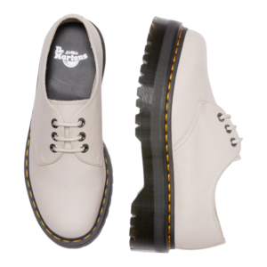 ⁦Dr. Martens 1461 Quad 3 Eye Shoe Polished Smooth Black נעלי יוניסקס⁩ – תמונה ⁦7⁩