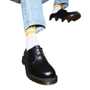 ⁦Dr. Martens 3 Eye Gibson Smooth Black נעלי יוניסקס⁩ – תמונה ⁦7⁩