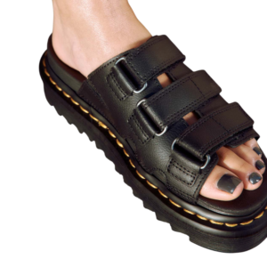 ⁦Dr. Martens Raine Slide Black כפכפי נשים⁩ – תמונה ⁦17⁩