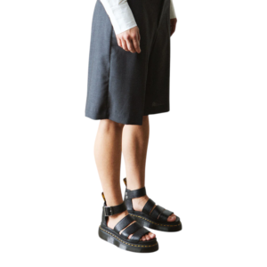 ⁦Dr. Martens Clarissa II Quad Black Aunt Sally סנדלי פלטפורמה לנשים⁩ – תמונה ⁦30⁩