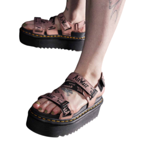 ⁦Dr. Martens Kimber Pink סנדלי פלטפורמה לנשים⁩ – תמונה ⁦6⁩
