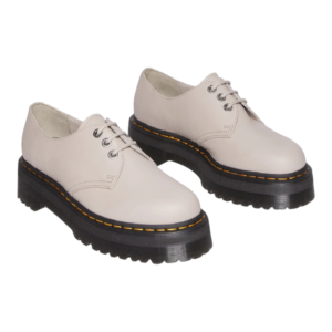 ⁦Dr. Martens 1461 Quad 3 Eye Shoe Polished Smooth Black נעלי יוניסקס⁩ – תמונה ⁦13⁩