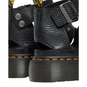 ⁦Dr. Martens Clarissa II Quad Black Aunt Sally סנדלי פלטפורמה לנשים⁩ – תמונה ⁦32⁩