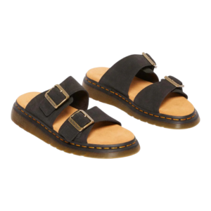 ⁦Dr. Martens Josef Slide Black כפכפי יוניסקס⁩ – תמונה ⁦3⁩