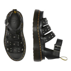 ⁦Dr. Martens Clarissa II Quad Black Aunt Sally סנדלי פלטפורמה לנשים⁩ – תמונה ⁦34⁩