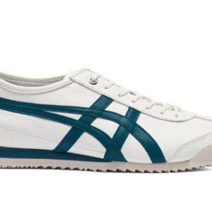 ⁦נעלי Onitsuka Tiger MEXICO 66 SD - לבן-שחור/ירוק-אשוח⁩ – תמונה ⁦1⁩