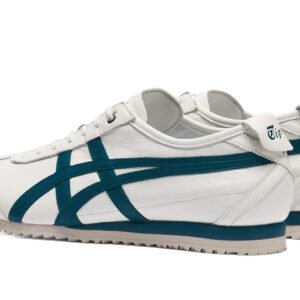 ⁦נעלי Onitsuka Tiger MEXICO 66 SD - לבן-שחור/ירוק-אשוח⁩ – תמונה ⁦3⁩