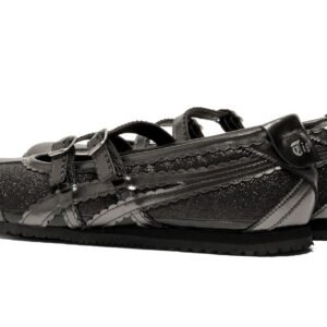 Onitsuka Tiger MEXICO 66 TGRS שחור/אפור מתכתי – תמונה 2