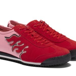 נעלי Onitsuka Tiger Mexico 66 SD - אדום לוהט/ורוד פריחה – תמונה 4