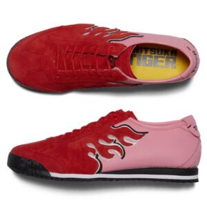 נעלי Onitsuka Tiger Mexico 66 SD - אדום לוהט/ורוד פריחה – תמונה 5