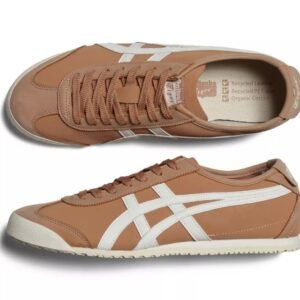 Onitsuka Tiger MEXICO 66 אדום חול/קרם – תמונה 4