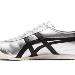 Onitsuka Tiger MEXICO 66 טהור כסף/שחור – תמונה 2