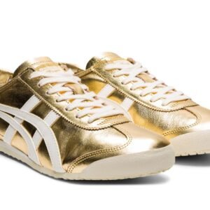 ⁦Onitsuka Tiger MEXICO 66 זהב/לבן⁩ – תמונה ⁦4⁩