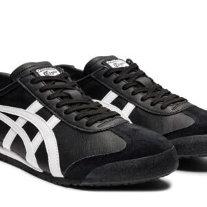 ⁦Onitsuka Tiger Mexico 66 שחור לבן⁩ – תמונה ⁦4⁩