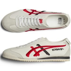 Onitsuka Tiger MEXICO 66 NM לבן/אדום קלאסי – תמונה 5