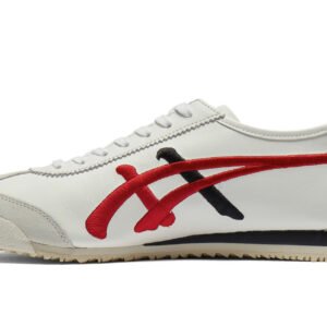 Onitsuka Tiger MEXICO 66 NM לבן/אדום קלאסי – תמונה 2