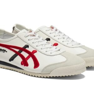 Onitsuka Tiger MEXICO 66 NM לבן/אדום קלאסי – תמונה 4