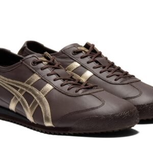 ⁦נעלי Onitsuka Tiger MEXICO 66 SD - חום ליקוריץ/שמפניה⁩ – תמונה ⁦5⁩