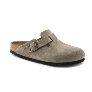 ⁦Birkenstock Boston Taupe – כפכפים בעיצוב קלאסי ונוחות מקסימלית⁩ – תמונה ⁦3⁩