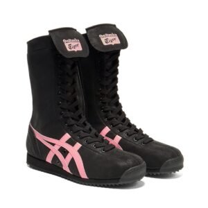 נעלי Onitsuka Tiger MEXICO 66 BOXING שחורות/ורודות פריחה – תמונה 4