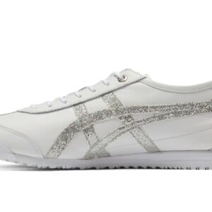 Onitsuka Tiger MEXICO 66 SD לבן/כסף טהור – תמונה 2