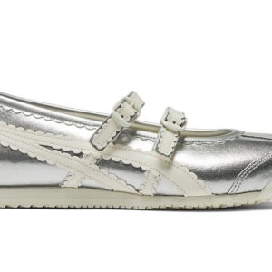 Onitsuka Tiger (העתקOnitsuka Tiger MEXICO 66 TGRS כסף/קרם – תמונה 1
