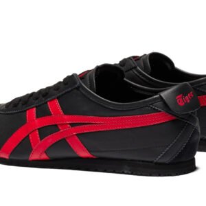 Onitsuka Tiger MEXICO 66 שחור/אדום קלאסי – תמונה 3