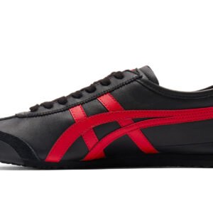 Onitsuka Tiger MEXICO 66 שחור/אדום קלאסי – תמונה 2