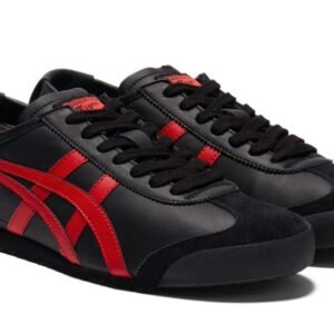 Onitsuka Tiger MEXICO 66 שחור/אדום קלאסי – תמונה 4