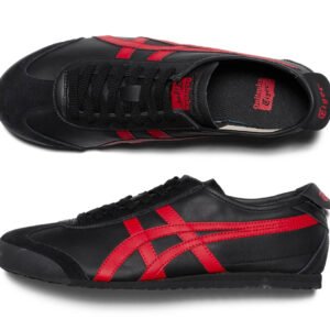 Onitsuka Tiger MEXICO 66 שחור/אדום קלאסי – תמונה 5