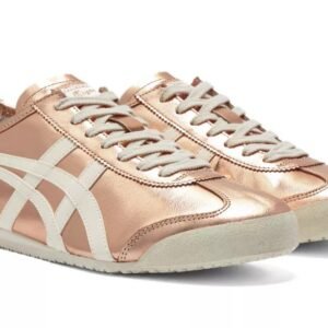 Onitsuka Tiger MEXICO 66 זהב ורוד/קרם – תמונה 3