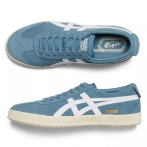 ⁦נעלי Onitsuka Tiger MEXICO 66 DELEGATION בצבע אפור/שמנת⁩ – תמונה ⁦5⁩