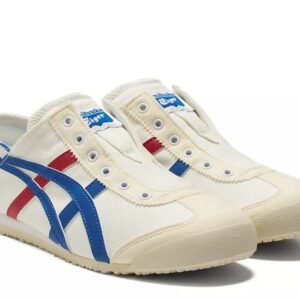 ⁦Onitsuka Tiger MEXICO 66 PARATY לבן/כחול קלאסי⁩ – תמונה ⁦4⁩