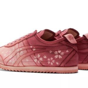 Onitsuka Tiger MEXICO 66 DELUXE ג'ינג'ר אפרסק/דובדבן כהה – תמונה 3