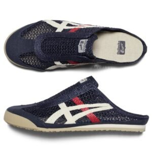 Onitsuka Tiger MEXICO 66 SABOT בצבעי ברזל-כחול כהה/קרם – תמונה 4