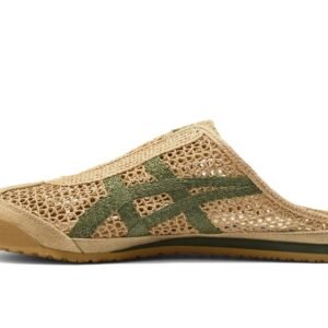 ⁦Onitsuka Tiger MEXICO 66 SABOT בז'/ירוק⁩ – תמונה ⁦2⁩