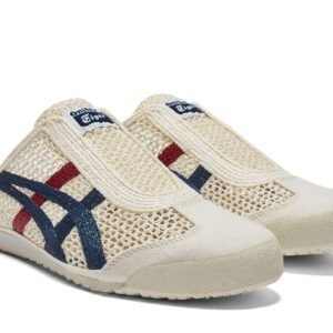 Onitsuka Tiger MEXICO 66 SABOT קרם/כחול מאקו – תמונה 4