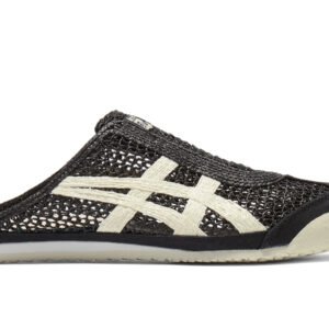 ⁦Onitsuka Tiger MEXICO 66 SABOT שחור/קרם⁩ – תמונה ⁦1⁩