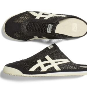 ⁦Onitsuka Tiger MEXICO 66 SABOT שחור/קרם⁩ – תמונה ⁦5⁩