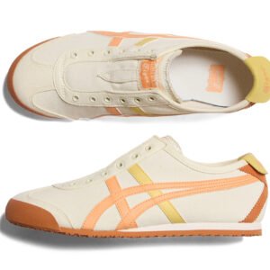 נעלי Onitsuka Tiger MEXICO 66 - נעלי סליפ-און בצבע שנהב/קיץ דיונה – תמונה 5