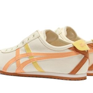 נעלי Onitsuka Tiger MEXICO 66 - נעלי סליפ-און בצבע שנהב/קיץ דיונה – תמונה 3
