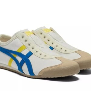 Onitsuka Tiger MEXICO 66 SLIP-ON שמנת/כחול דירקטור – תמונה 4
