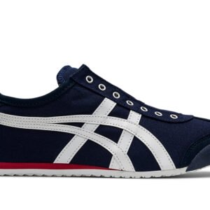 נעלי Onitsuka Tiger MEXICO 66 SLIP-ON כחול נייבי/לבן-שחור – תמונה 1